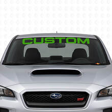 Adesivo in Vinile Personalizzato per Striscia Parabrezza per Subaru Impreza_3