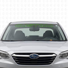 Adesivo in Vinile Personalizzato con Contorno per Parabrezza per Subaru Legacy_3