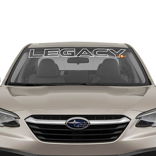 Adesivo in vinile contornato per parabrezza Legacy per Subaru Legacy