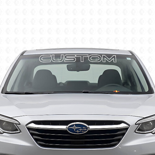 Adesivo in vinile contornato per parabrezza Legacy per Subaru Legacy