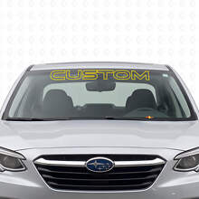 Adesivo in vinile contornato per parabrezza Legacy per Subaru Legacy_5