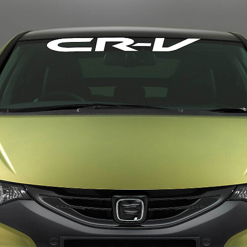 Adesivo in Vinile Banner Sul Parabrezza con Logo CR-V per Honda CR-V