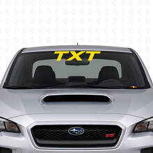 Adesivo in vinile con scritta personalizzata per parabrezza per Subaru WRX_5