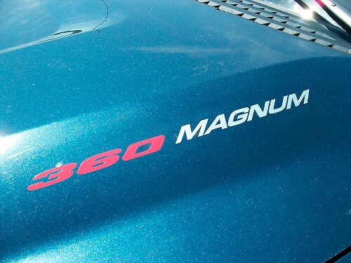 Set di Adesivi in Vinile per Cofano 360 Magnum per Dodge Ram