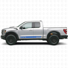 Kit adesivi in vinile personalizzati a striscia laterale per Musclecar Power Truck SVT 2017_2
