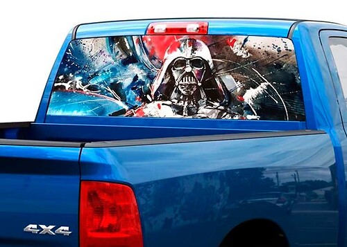 Darth vader art lunotto posteriore adesivo decalcomania pick-up camion SUV auto