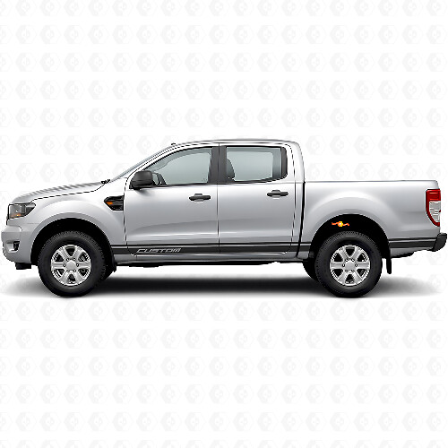 Adesivo in Vinile a Striscia Laterale con Lettere Personalizzate per Musclecar Ranger 2012-2020