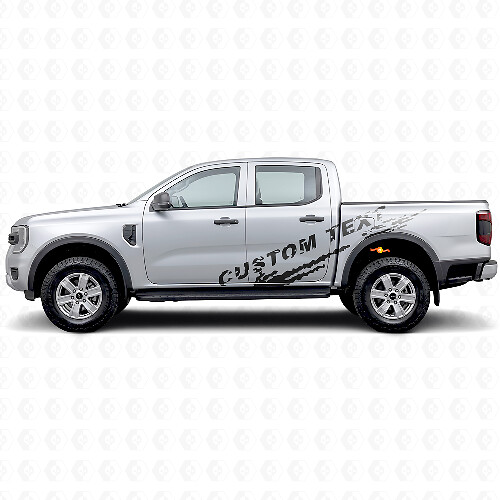 Kit di Adesivi Laterali Personalizzati con Scritta per Fango per Musclecar Ranger