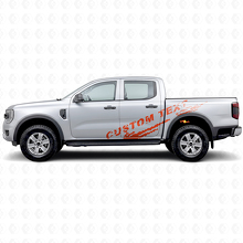 Kit di Adesivi Laterali Personalizzati con Scritta per Fango per Musclecar Ranger_4