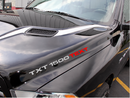 Kit di Decalcomanie in Vinile per Cofano Personalizzate Dodge Ram 1500