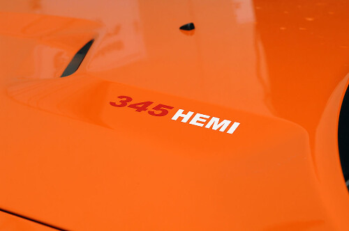 Adesivo in Vinile 345 HEMI per Dodge Challenger Charger