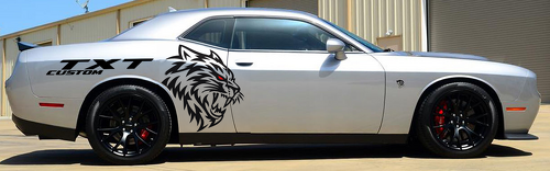 Adesivo Tribale Intero Più Grande Grafica in Vinile per Dodge CHALLENGER 2382
