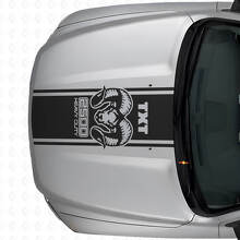Kit di Adesivi in Vinile a Strisce Stile Hemi Laterali Posteriori e Cofano per Dodge Ram 1500 2500_5