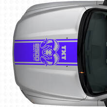 Kit di Adesivi in Vinile a Strisce Stile Hemi Laterali Posteriori e Cofano per Dodge Ram 1500 2500_6