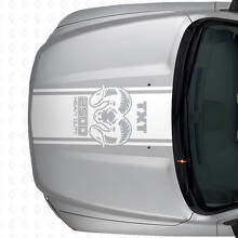Kit di Adesivi in Vinile a Strisce Stile Hemi Laterali Posteriori e Cofano per Dodge Ram 1500 2500_8