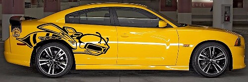 Kit Adesivi Laterali Super Bee per Dodge Charger 2013-2014