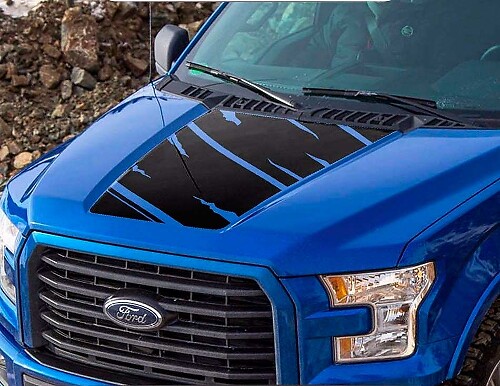 Ford F-150 2015-2016 F150 Predator cofano grafica adesivo decalcomania striscia laterale
