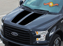 Ford F-150 2015-2016 F150 adesivo per decalcomanie a strisce grafiche per cofano 4 2