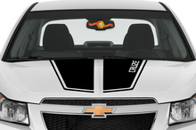 Chevrolet Chevy Cruze - Decalcomania per cofano a strisce Rally Racing Kit di adesivi grafici 2