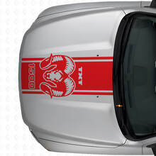 Striscia Adesiva Personalizzata per Cofano Hemi in Vinile per Dodge Ram 1500 2500_4