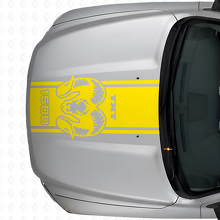 Striscia Adesiva Personalizzata per Cofano Hemi in Vinile per Dodge Ram 1500 2500_6
