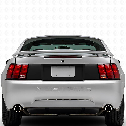 Adesivo Vinilico per Pannello Cofano Posteriore Nero Opaco per Musclecar Musclecarmodel 1999-04