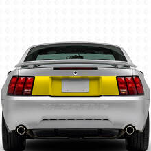 Adesivo Vinilico per Pannello Cofano Posteriore Nero Opaco per Musclecar Musclecarmodel 1999-04_5