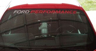 Adesivo per striscione per parabrezza Mustang Ford Performance Decalcomania con licenza grafica in vinile