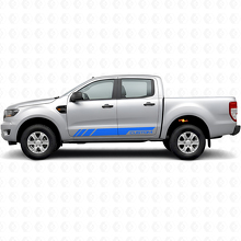 Kit di Adesivi in Vinile a Strisce Laterali Personalizzate da Corsa per Musclecar Ranger T6_2