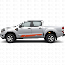 Kit di Adesivi in Vinile a Strisce Laterali Personalizzate da Corsa per Musclecar Ranger T6_4