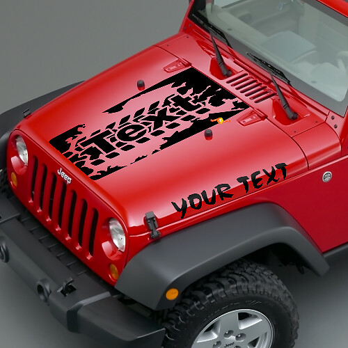 Kit di Adesivi in Vinile per Battistrada Pneumatici per Jeep Wrangler