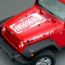 Kit di Adesivi in Vinile per Battistrada Pneumatici per Jeep Wrangler 2
