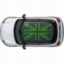 Set di adesivi vinilici con bandiera Union Jack britannica per tetto MINI Cooper S JCW_3