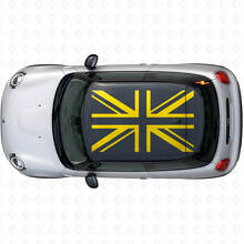 Set di adesivi vinilici con bandiera Union Jack britannica per tetto MINI Cooper S JCW_5