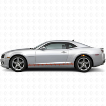 Kit di Adesivi in Vinile a Strisce Laterali a Filo Spinato per Dodge Challenger Charger_4