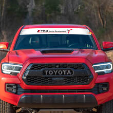Adesivo Striscione Parabrezza Stile TRD Racing Development per Toyota_2