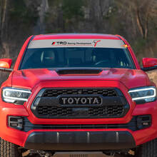 Adesivo Striscione Parabrezza Stile TRD Racing Development per Toyota_3