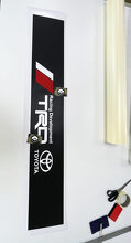 Adesivo in Vinile Banner Parabrezza con Logo TRD per Auto Toyota_2