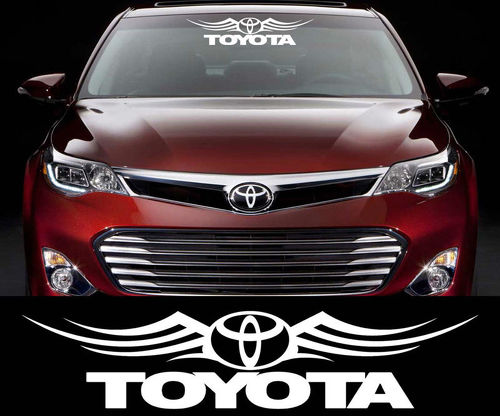 Toyota Racing Decal Sticker Car Window Parabrezza auto e moto