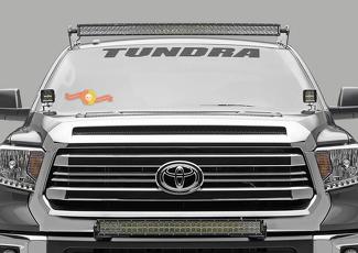 Adesivo per decalcomania per striscione per parabrezza anteriore Tundra 36 Toyota Truck Off Road Sport 4x4