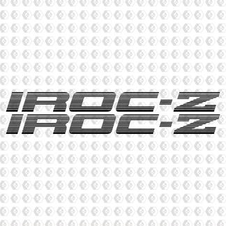 IROC-Z Z28 DUE Decalcomanie per porte ADESIVI Camaro SET