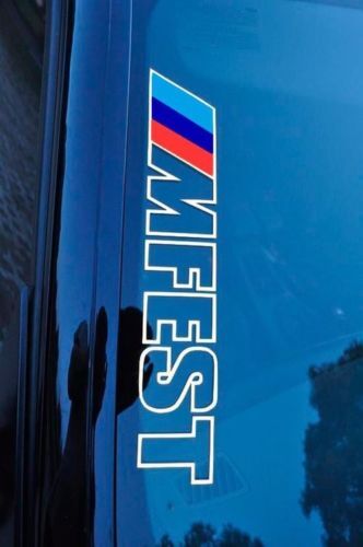 Adesivo Universale in Vinile MFest per BMW M3