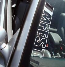 Bimmerfest MFEST bimmer fest Adesivi in ​​vinile Decalcomanie adatti a e92 e36 e46 F10 F30 M3 M4 Competition BMW
 3