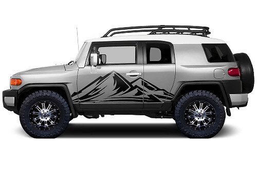 Kit di Adesivi in Vinile Mountain Side per Toyota FJ Cruiser 2007-14