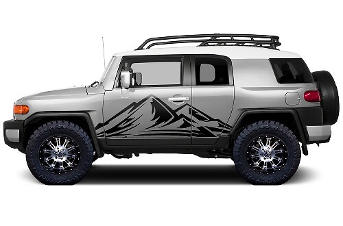 Adesivi DECALCOMANIE MONTAGNE per Toyota FJ Cruiser 2007-2014
