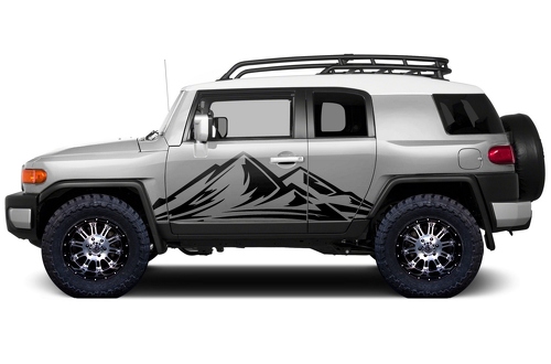 Toyota FJ Cruiser 2007-2014 MONTAGNE Adesivi Decal Truck Wrap TREK