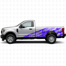 Adesivo Vinilico Laterale Personalizzato Antischizzi Fango per Musclecar F-250 1999-2006_2