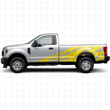 Adesivo Vinilico Laterale Personalizzato Antischizzi Fango per Musclecar F-250 1999-2006_6