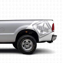 Adesivo in Vinile Personalizzato per Parafango Posteriore Musclecar F-250 F-350_5