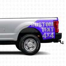 Adesivo in Vinile Parafango Posteriore Laterale 4x4 per Musclecar F-250/350_2
